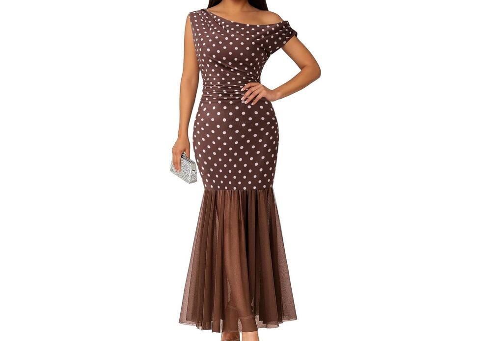 NIB Youtalia Women's Elegant Formal Prom Wedding Maxi Dress Size Large